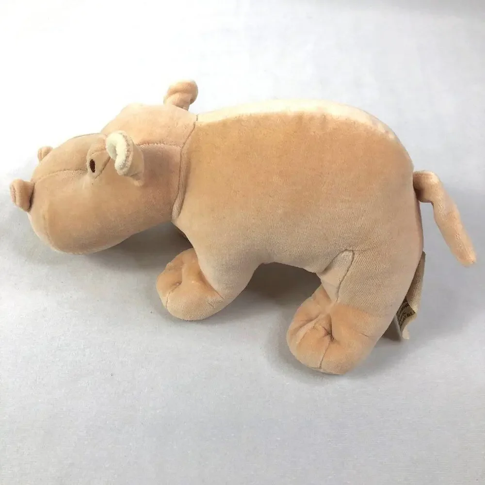 My Natural Peach Hippo Plush